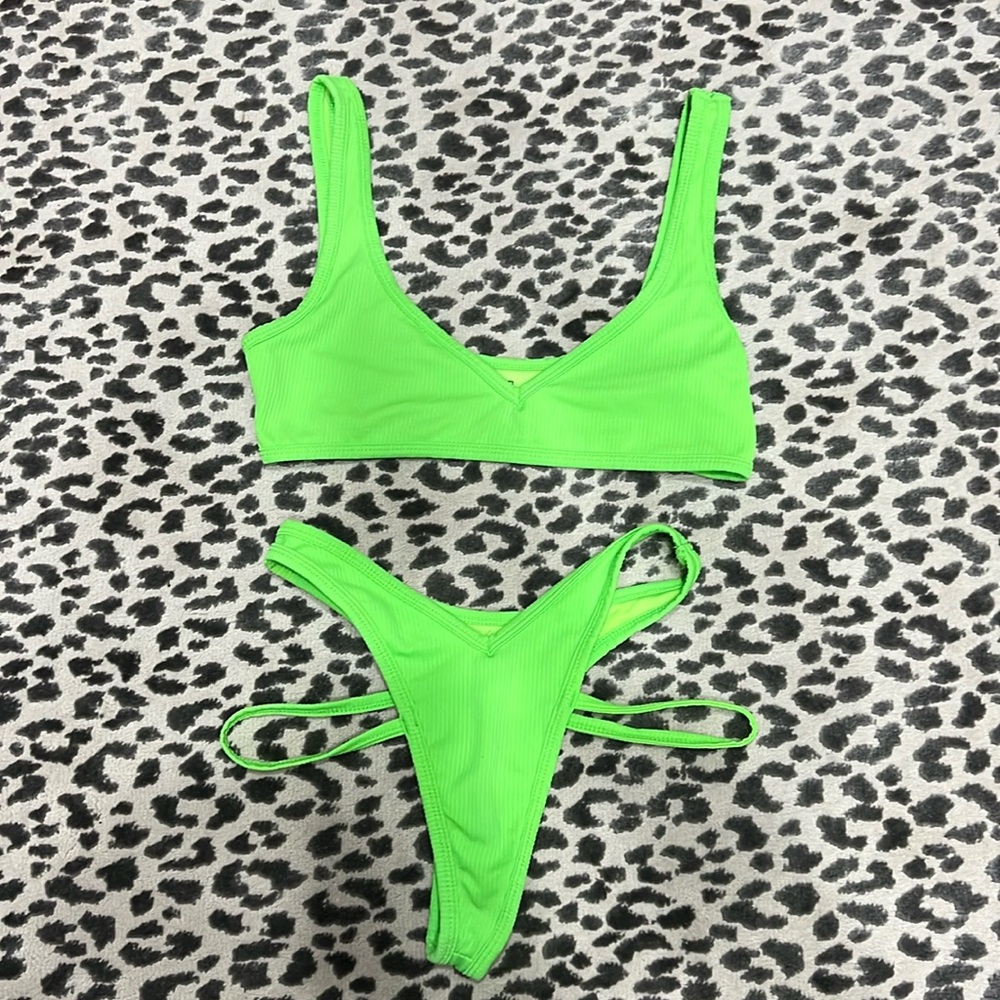 Neon Green Bikini